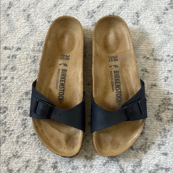 Birkenstock Madrid Black Sandals - Picture 3 of 4